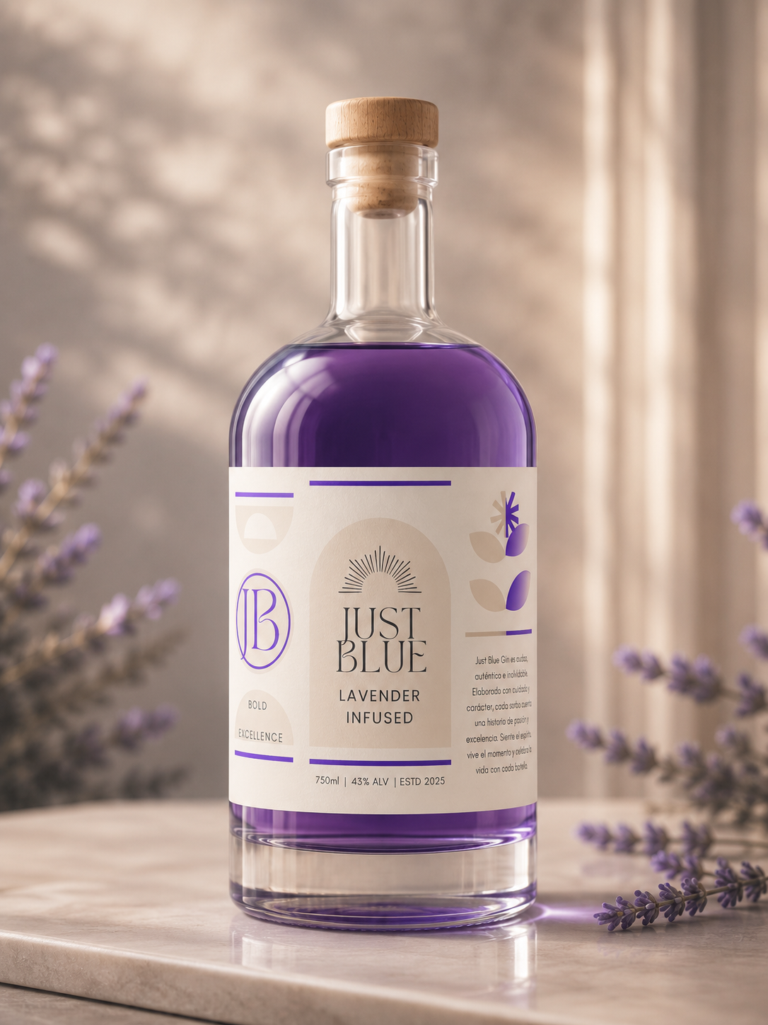 LAVENDER INFUSED GIN