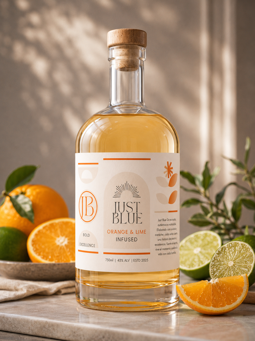 ORANGE & LIME INFUSED GIN