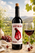 JUST BLUE Merlot Wine – 6 x 750ml